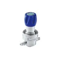 Регулятор AMFLO UHP AU24 Материал: Код Z (Body,Poppet, Nozzle,Diaphragm,Gland-SUS316L,Seat: PCTFE) ; Поверхность 0.25 um; 2х портовый, вх. давл. 159 бар, CV-0.45